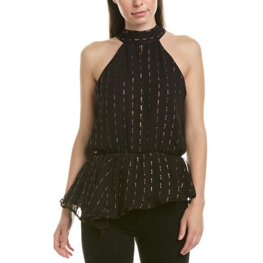 NWT Walter Baker chiffon halter top